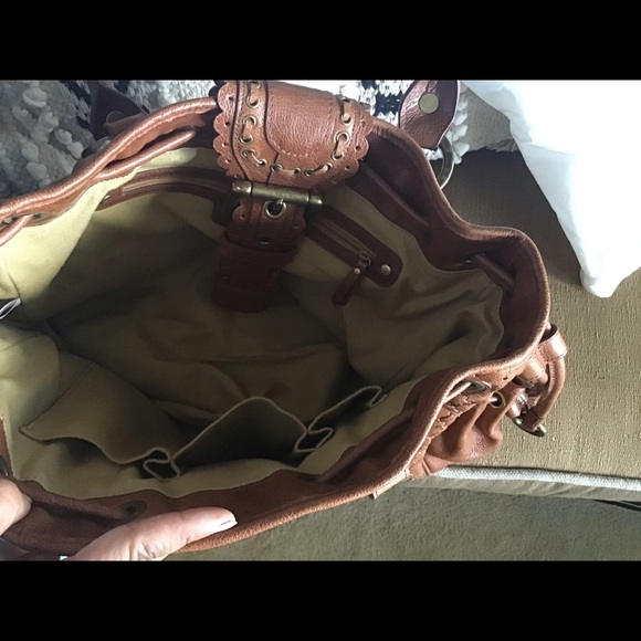 Huge Isabell Fiore leather bag - Picture 4 of 8